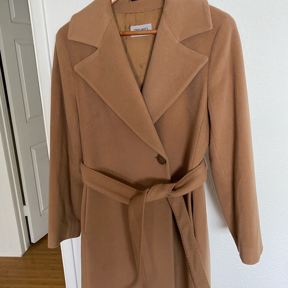 Cinzia Rocca wool/ cashmere blend coat in Carmel - Picture 1 of 9